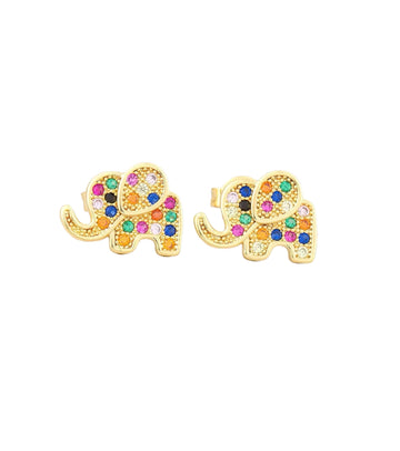 Elephant Stud  Earring