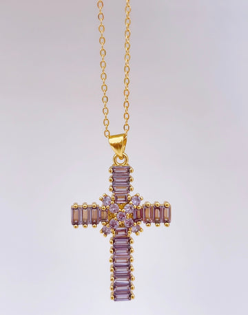 Lou Cross Necklace