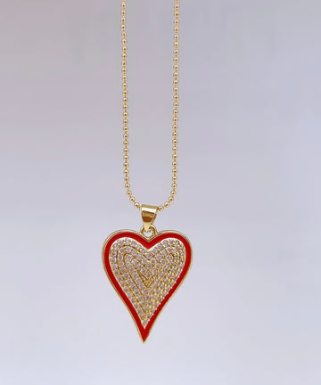 Sol Heart Necklace