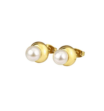 Yina Pearl  Stud Earrings