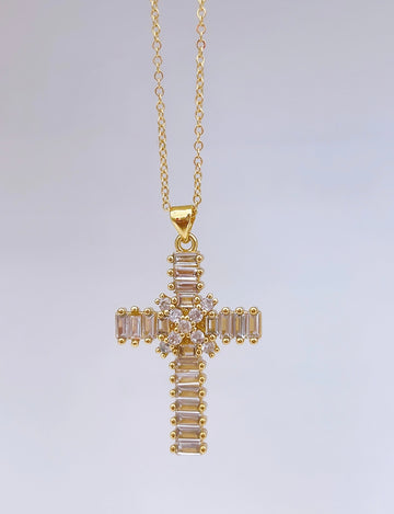 Lou Cross Necklace